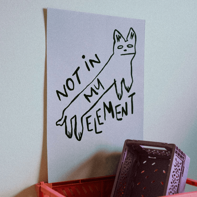 Affiche "Not In My Element"