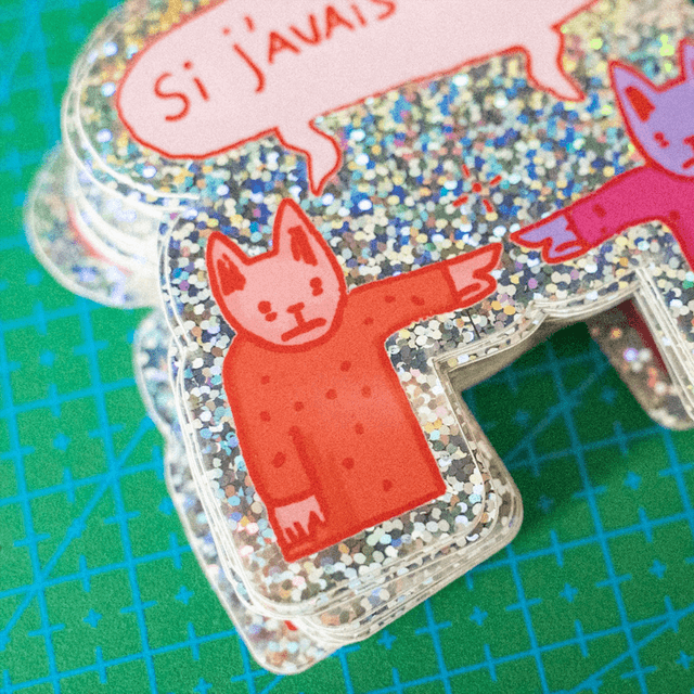 Lot Stickers "Anxieux"