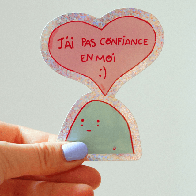 Lot Stickers "Anxieux"