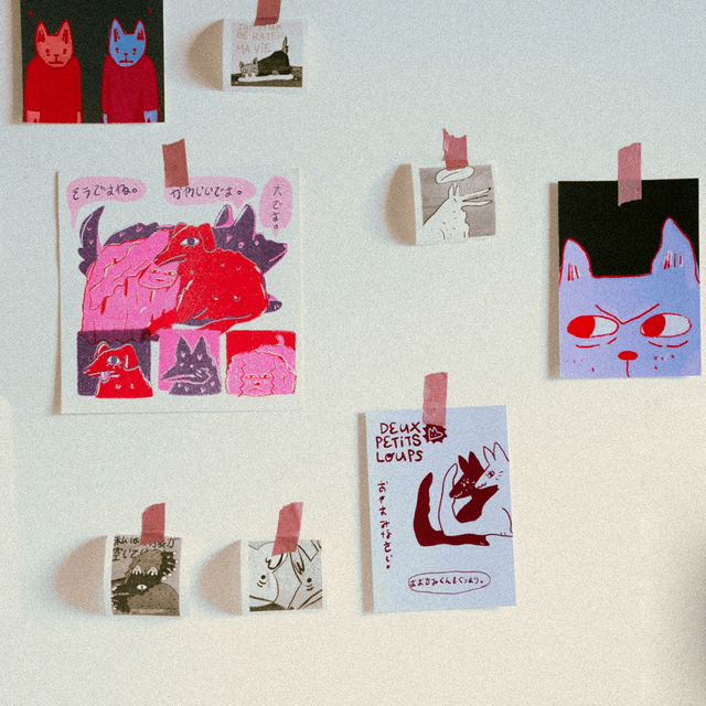 Lot Cartes BD "La Comparaison" 